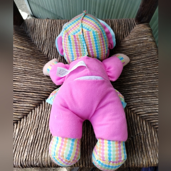 Baby's First Giggles 13" Baby Doll Plush Soft Body Pink Girl Baby Doll Lovey - Picture 8 of 15